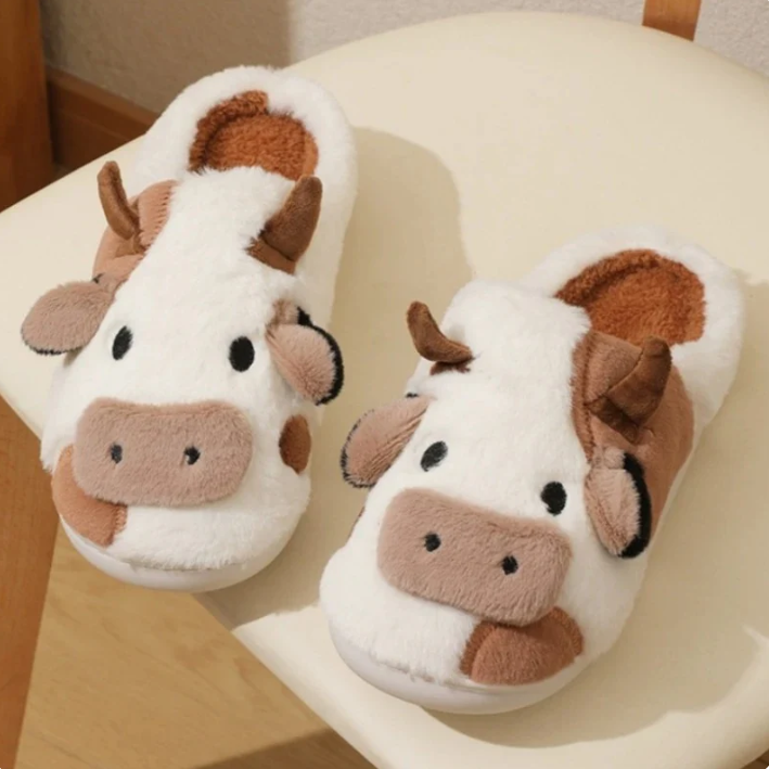 Cow Slippers