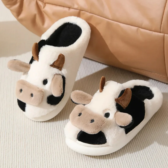 Cow Slippers